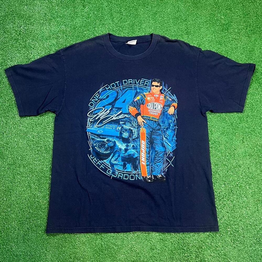 Vintage Jeff Gordon Nascar T-shirt 90s Chase Authentic mens XL